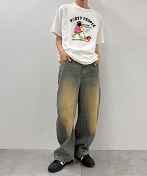 ホワイト モデル：175cm M着用