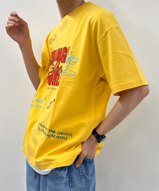 イエロー モデル：175cm L着用