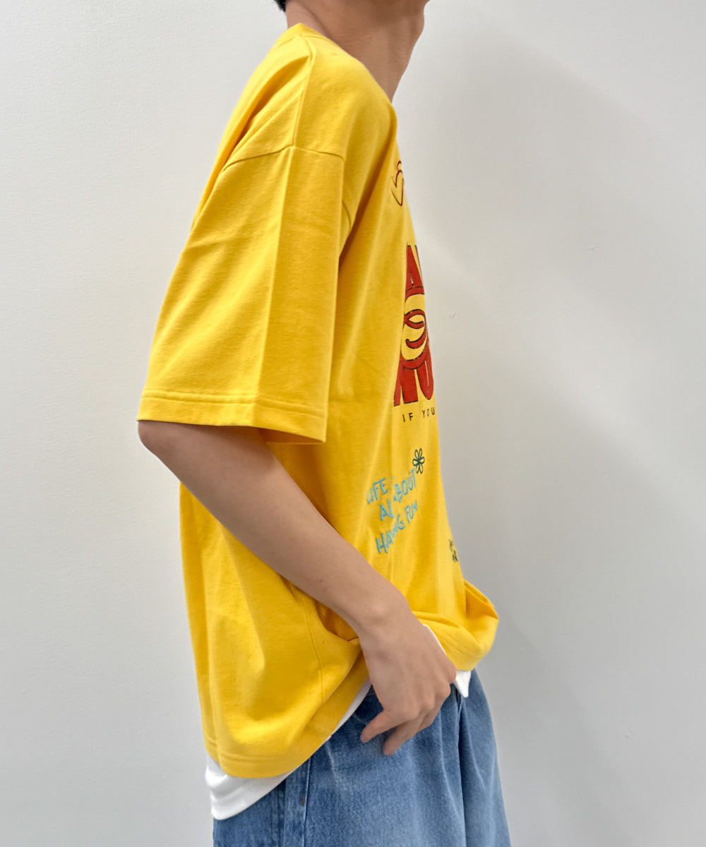 イエロー モデル：175cm L着用