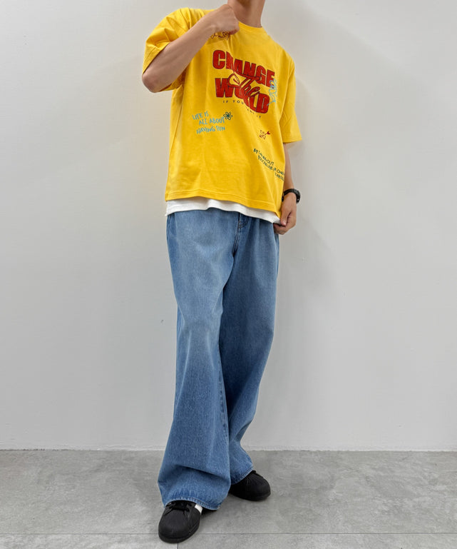 イエロー モデル：175cm L着用