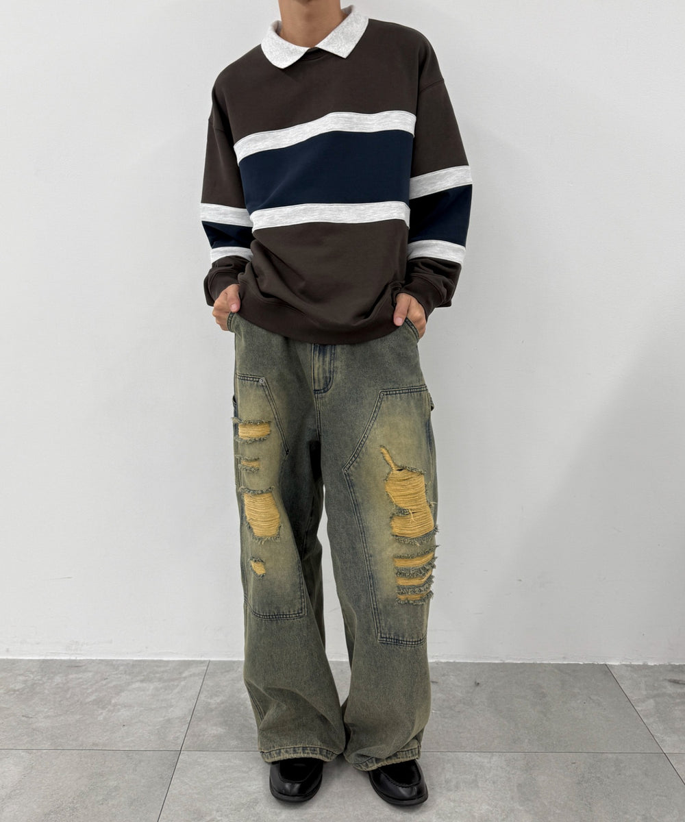 ブラウン モデル：175cm L着用