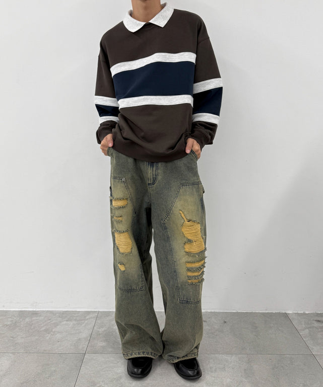 ブラウン モデル：175cm L着用