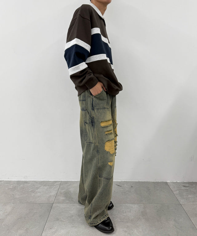 ブラウン モデル：175cm L着用