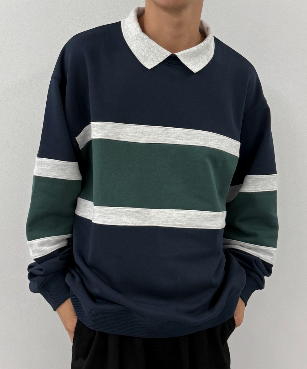 ネイビー モデル：175cm L着用