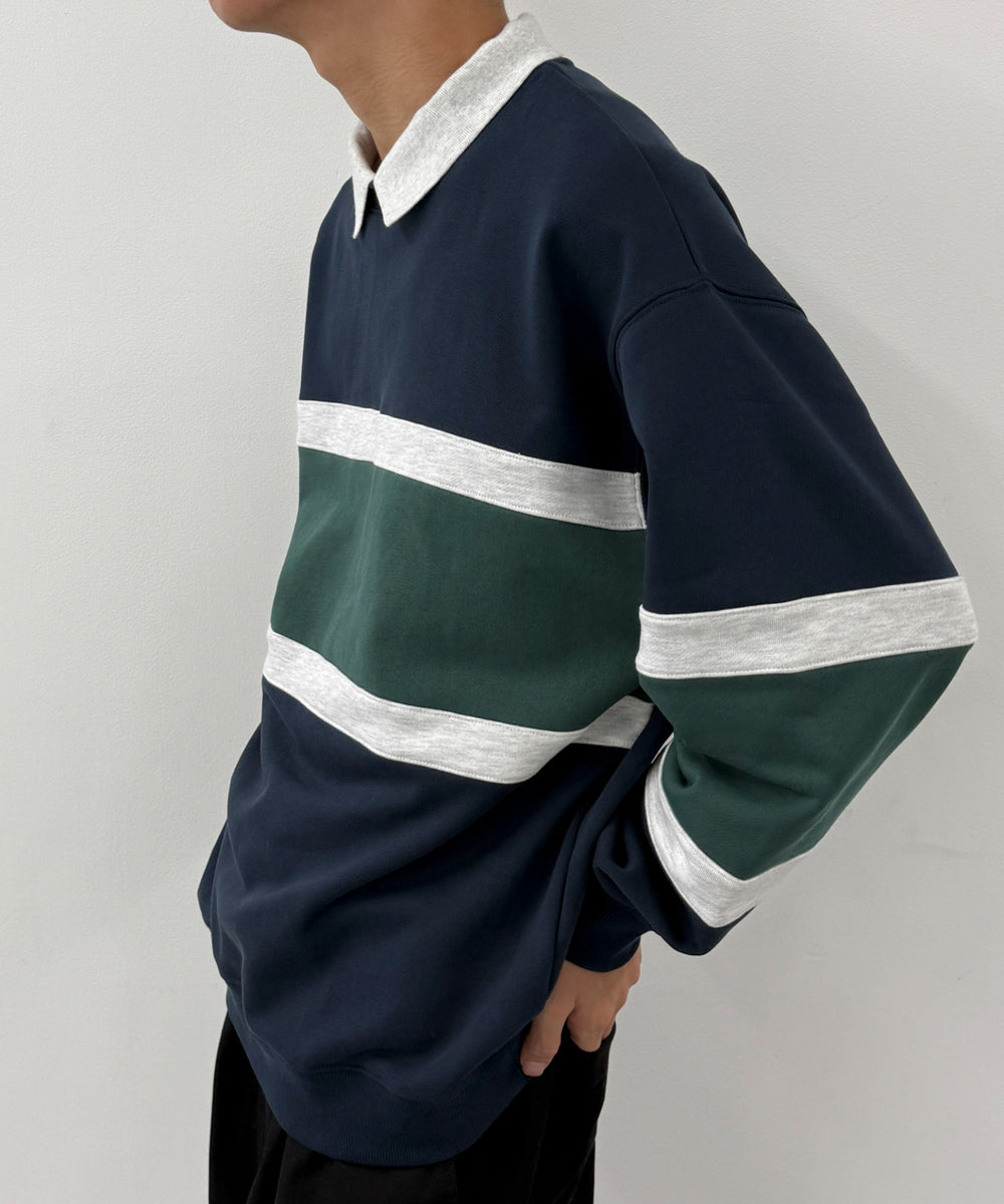 ネイビー モデル：175cm L着用