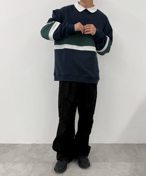 ネイビー モデル：175cm L着用