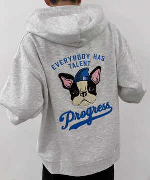 アッシュグレー モデル：175cm L着用