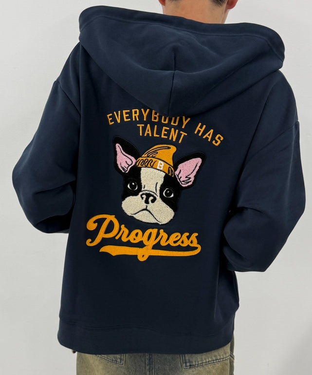 ネイビー モデル：175cm L着用