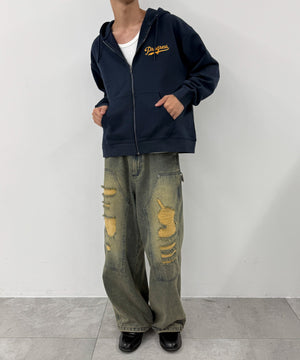 ネイビー モデル：175cm L着用