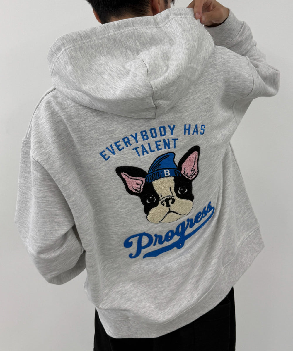 アッシュグレー モデル：175cm L着用