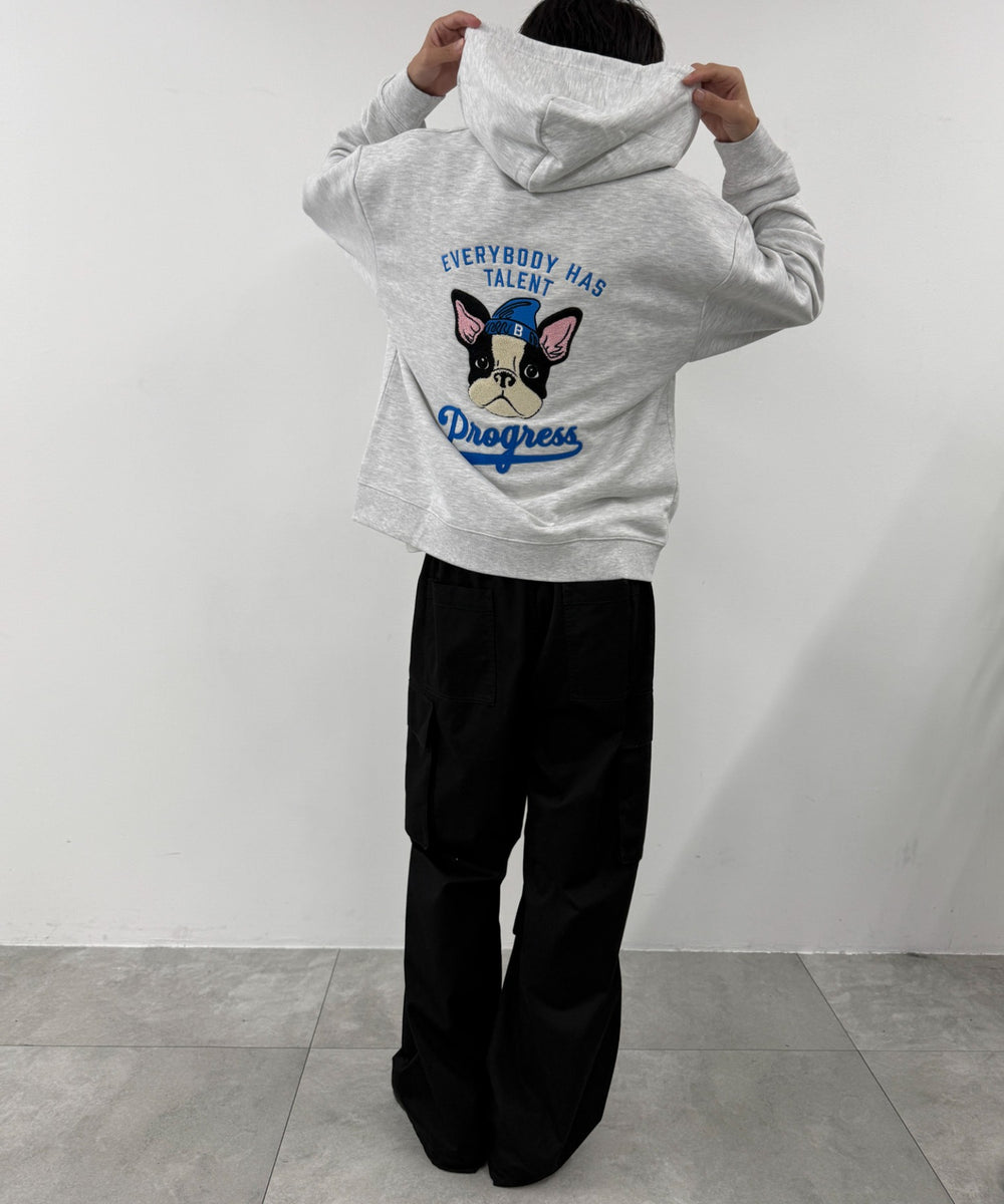 アッシュグレー モデル：175cm L着用