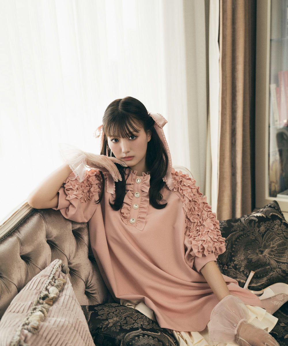 ピンク モデル：164㎝ F着用