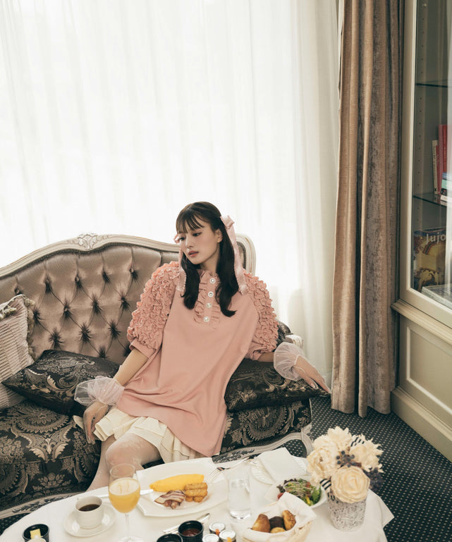 ピンク モデル：164㎝ F着用