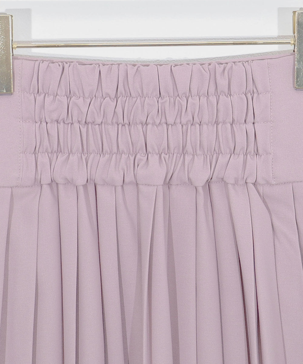 ボックスプリーツロングスカート