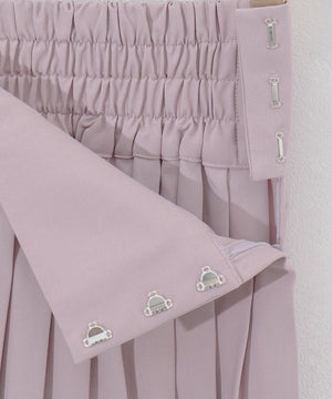 ボックスプリーツロングスカート