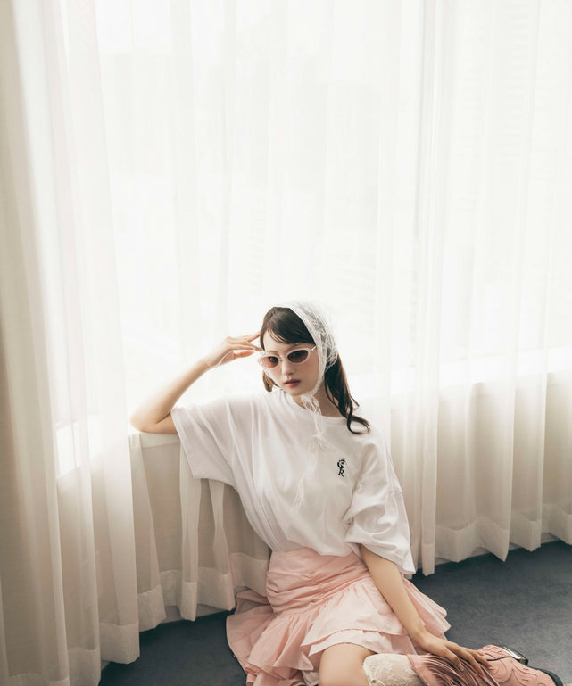 ホワイト モデル：164㎝ F着用