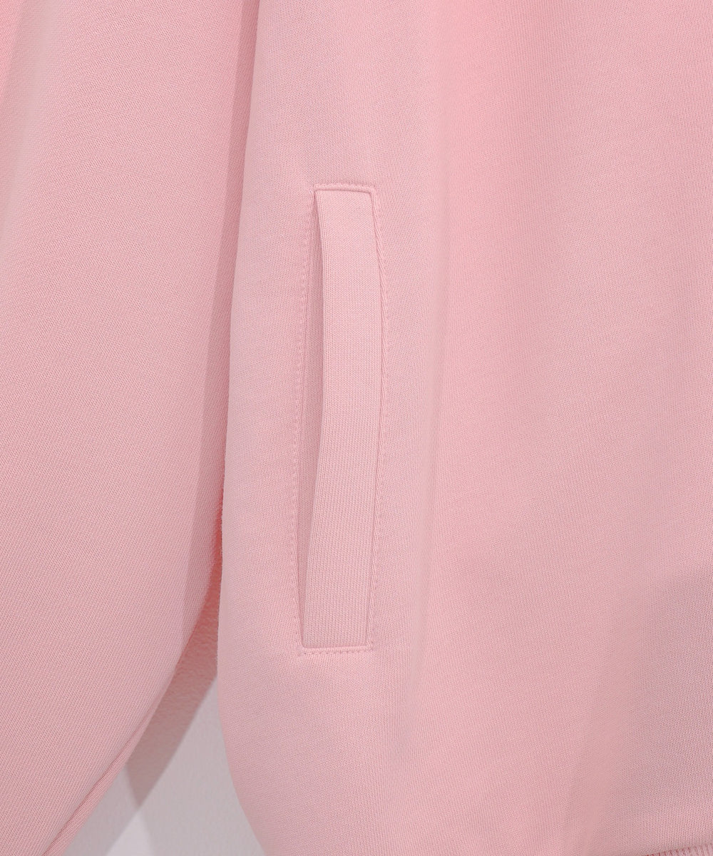 ロゴ刺繍ZIPビッグパーカ