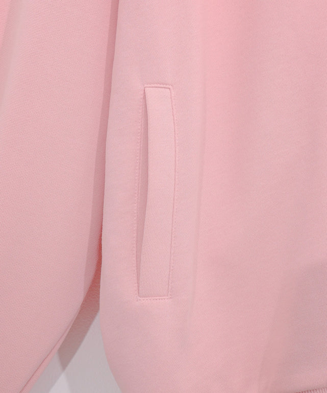 ロゴ刺繍ZIPビッグパーカ