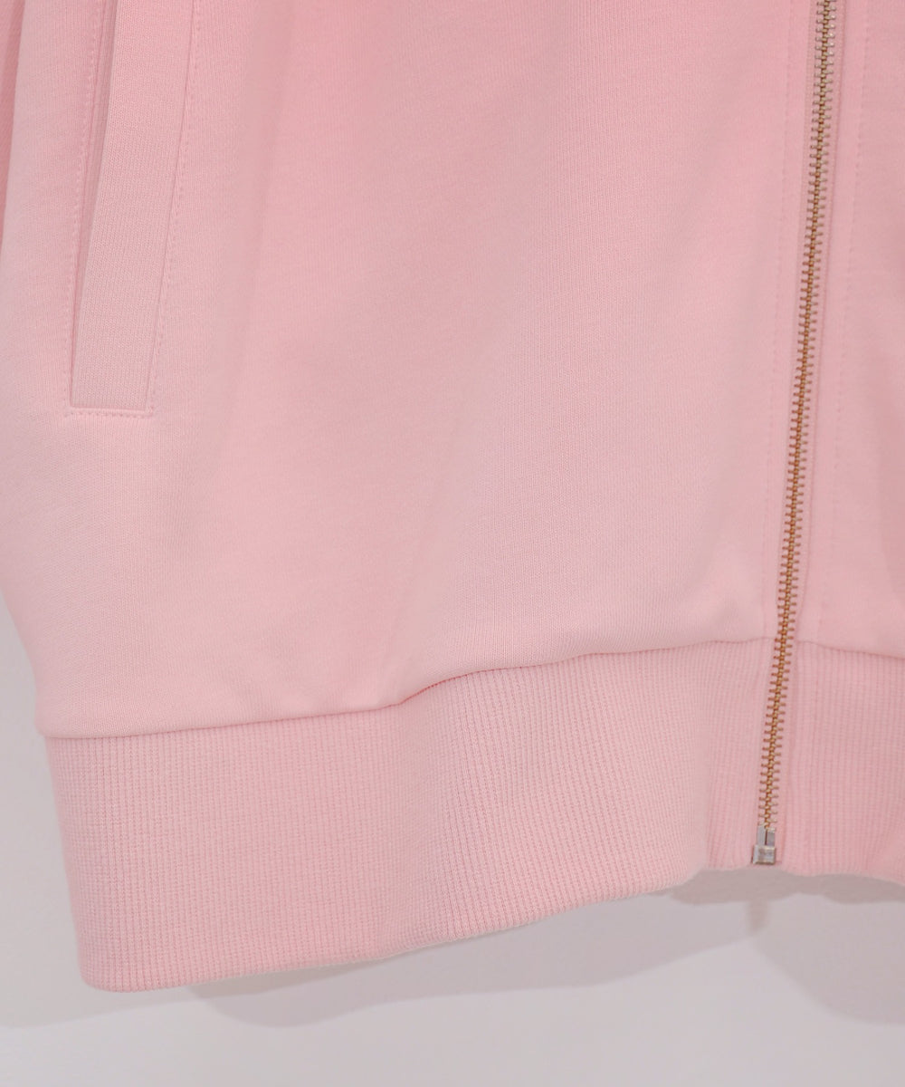 ロゴ刺繍ZIPビッグパーカ