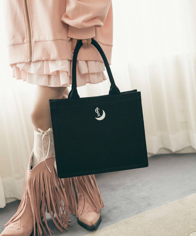 ムーンロゴキャンバストートバッグ