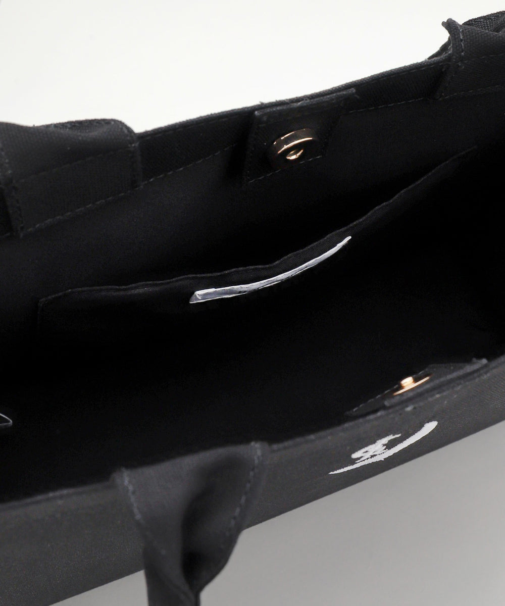 ムーンロゴキャンバストートバッグ