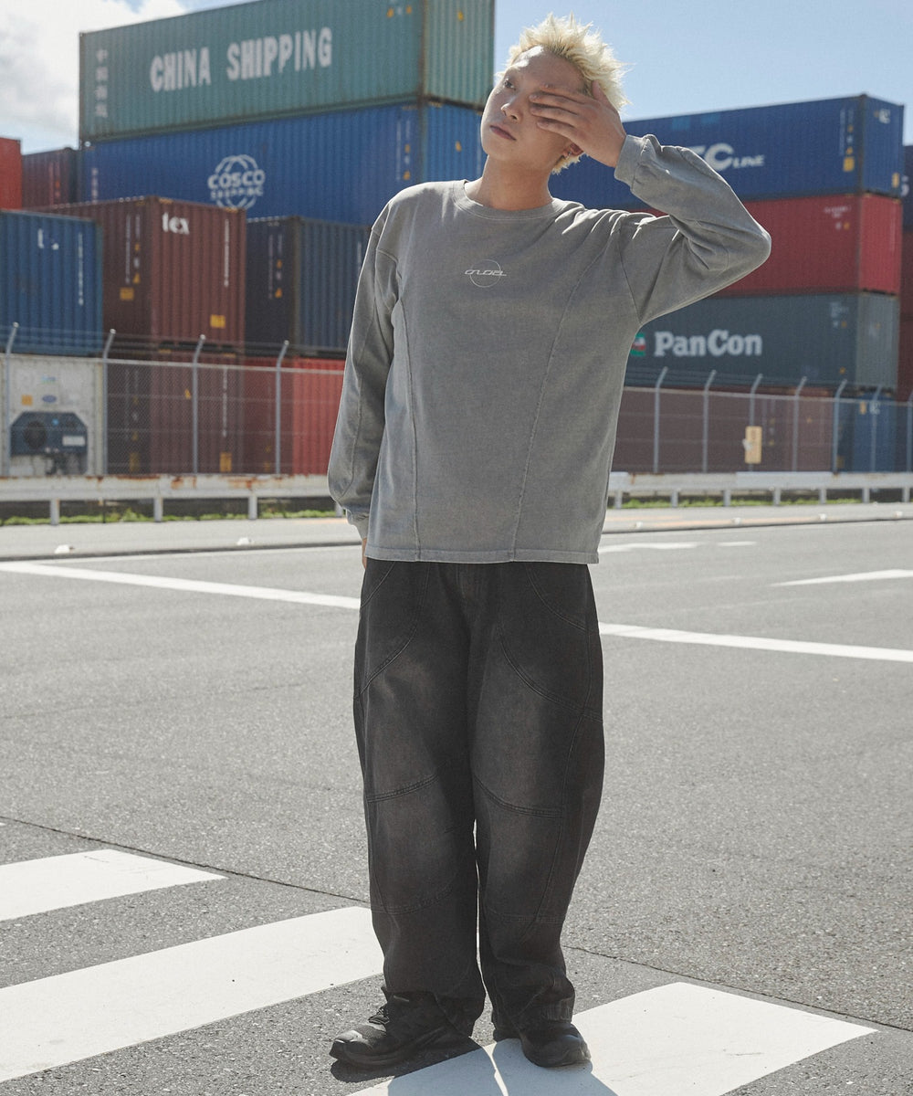 グレー モデル：178cm L着用