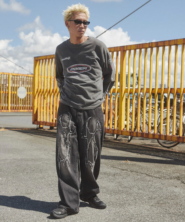 柄2 モデル：178cm L着用