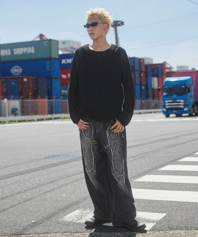 ブラック　モデル：178㎝　L着用