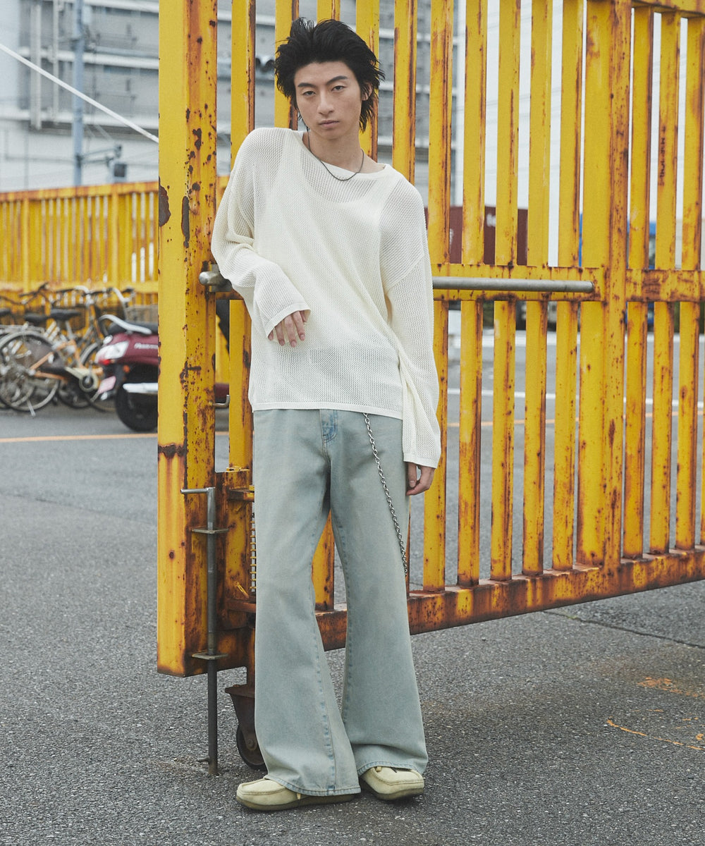 オフホワイト モデル：180cm L着用