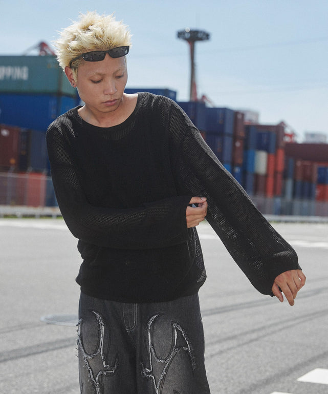 ブラック　モデル：178㎝　L着用