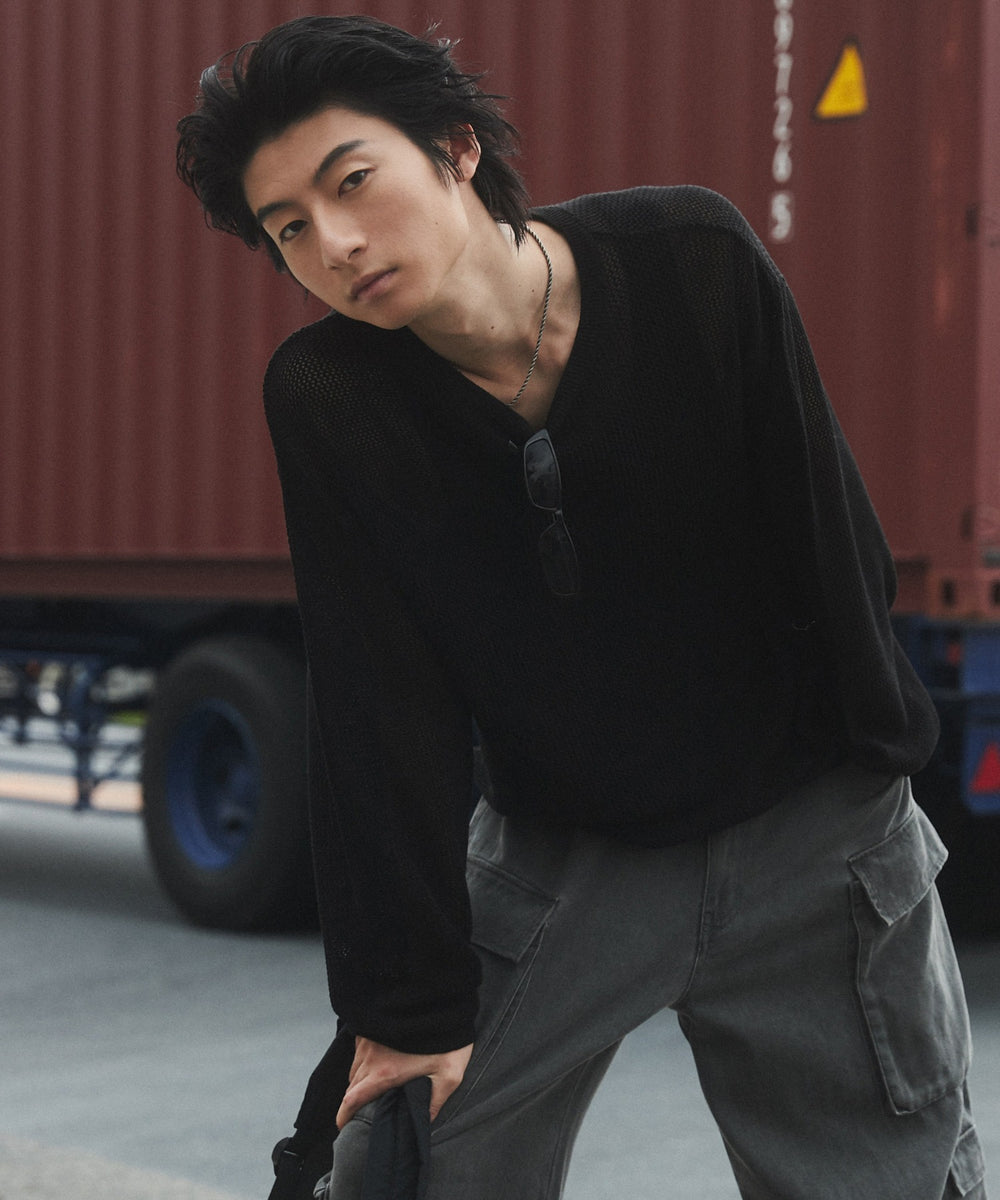 ブラック モデル：180cm L着用