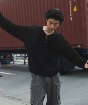 ブラック モデル：180cm L着用