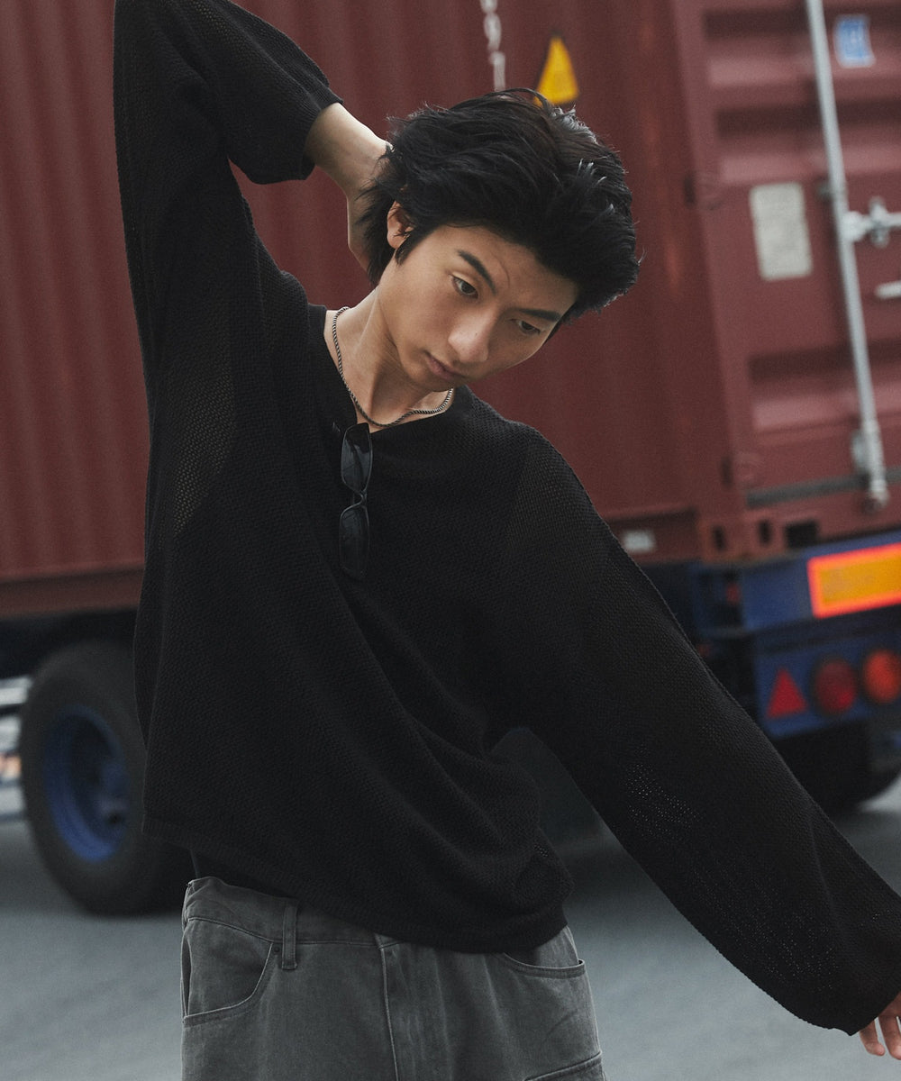 ブラック モデル：180cm L着用