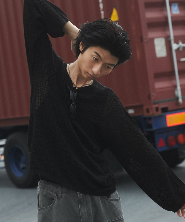 ブラック モデル：180cm L着用