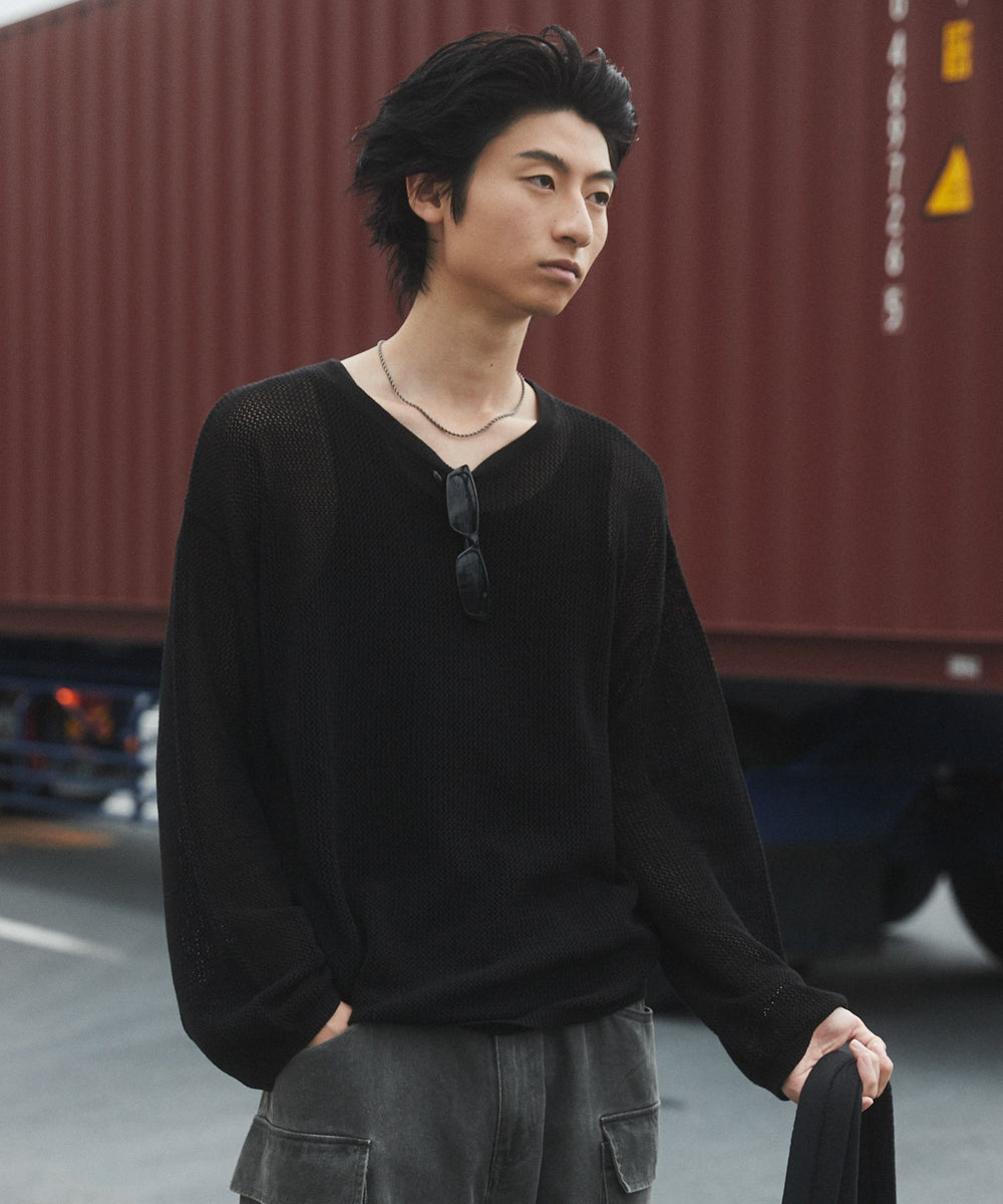 ブラック モデル：180cm L着用ブラック モデル：180cm L着用