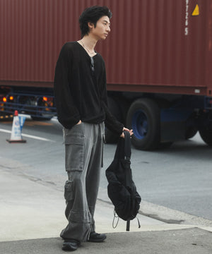 ブラック モデル：180cm L着用