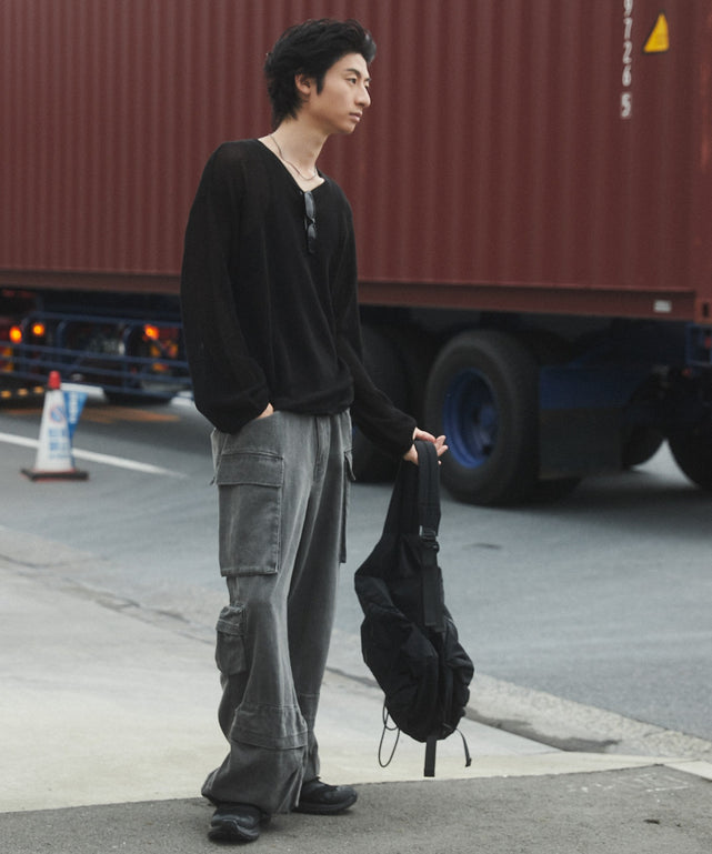 ブラック モデル：180cm L着用