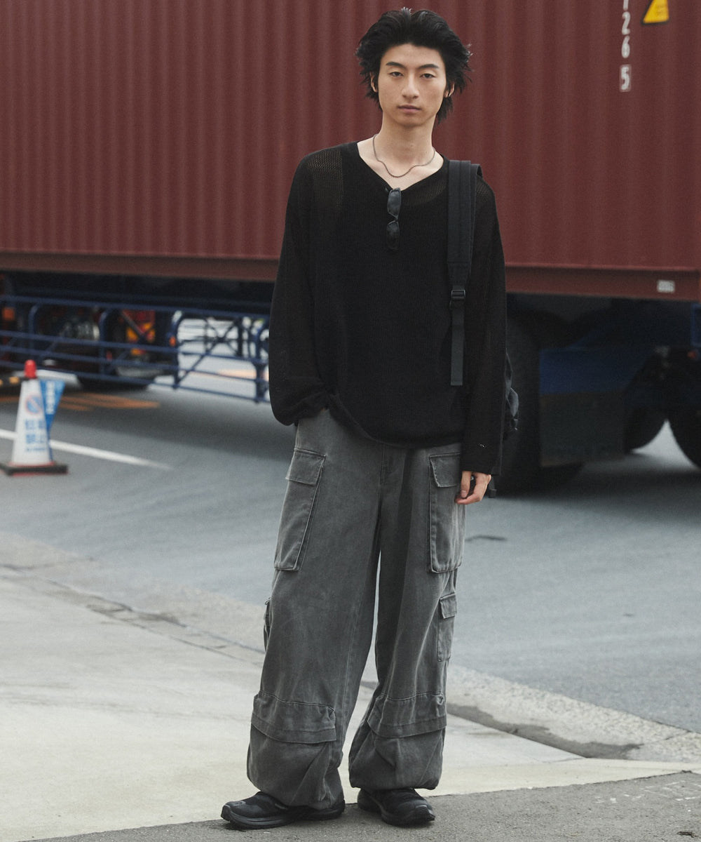 ブラック モデル：180cm L着用