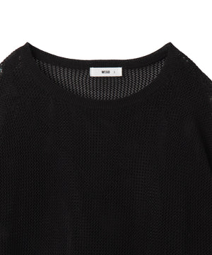 メッシュニットプルオーバー（LS）