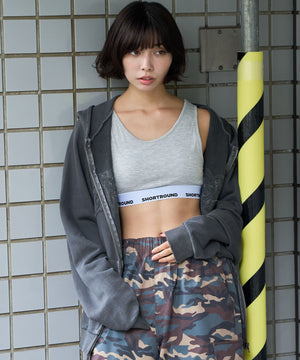 杢グレー モデル：160cm サイズS着用