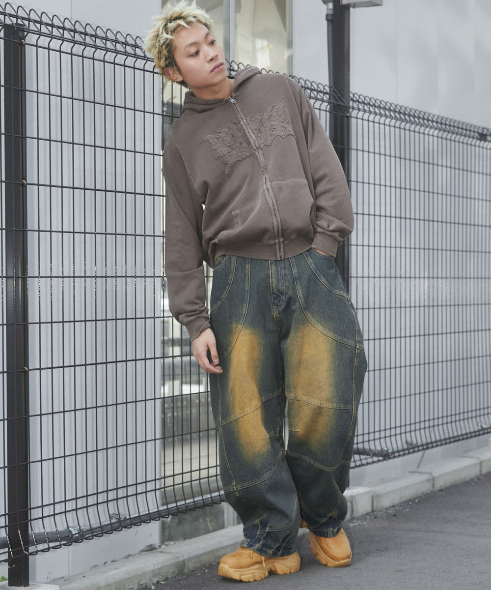 ブラウン　モデル：178㎝　L着用