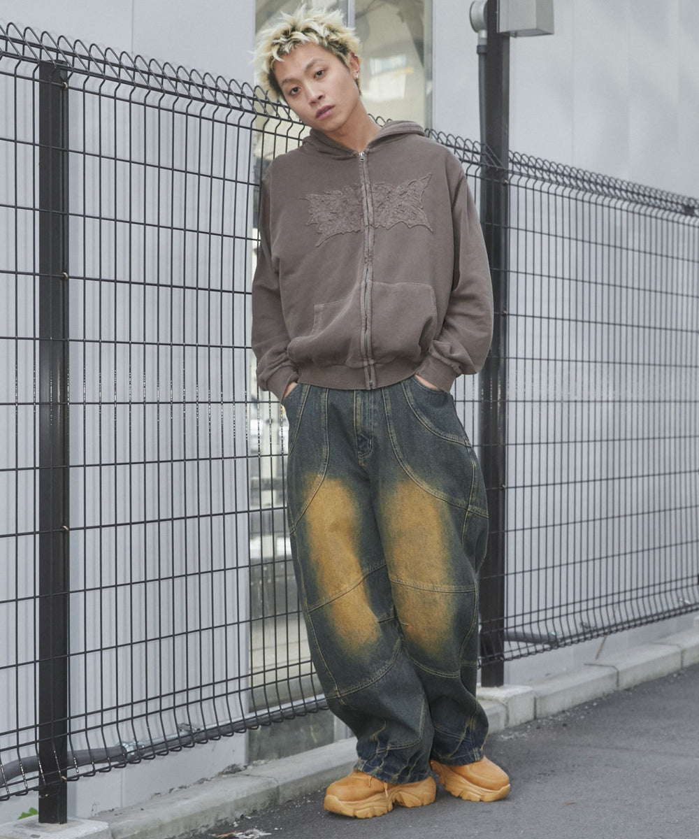 ブラウン　モデル：178㎝　L着用