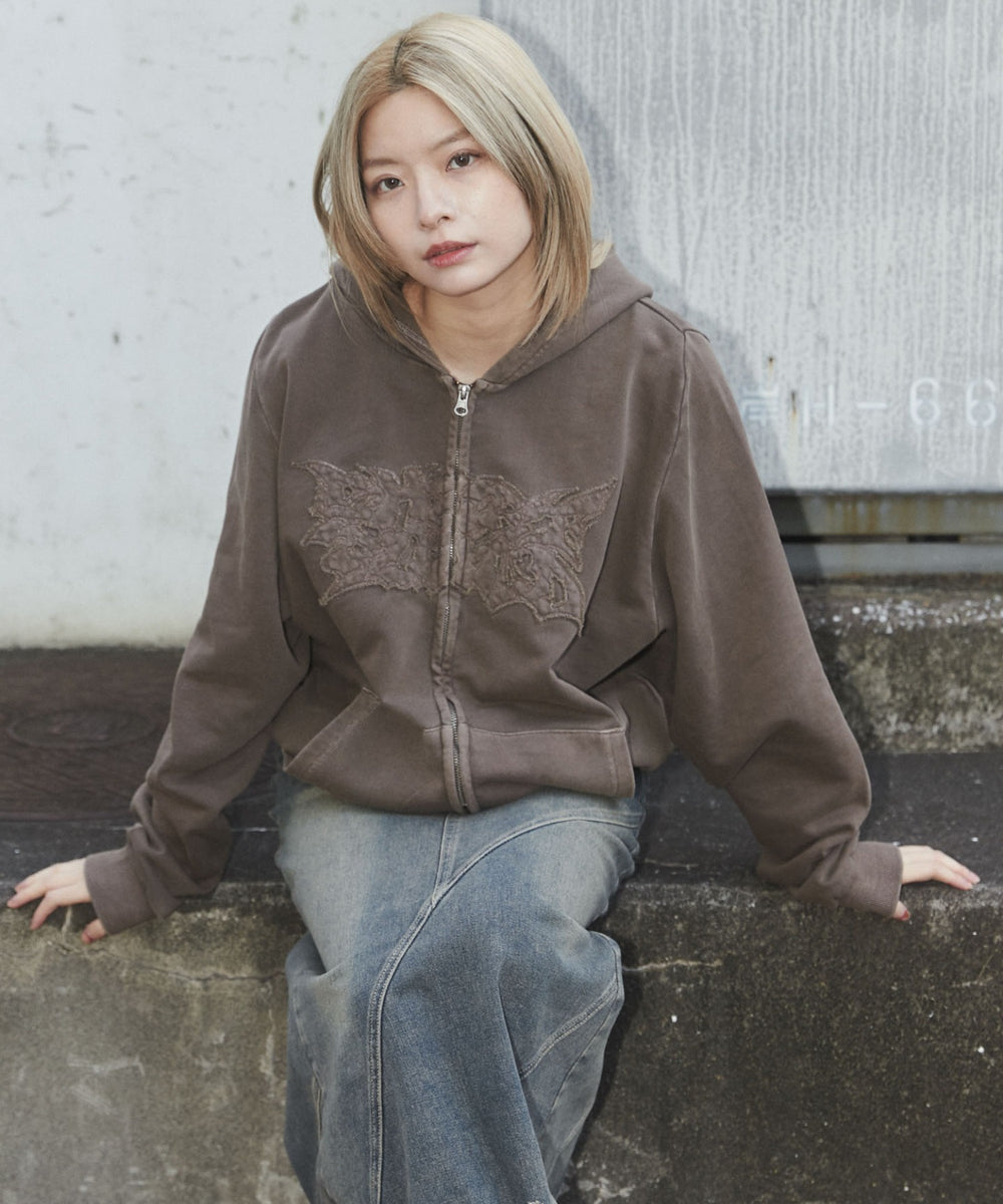 ブラウン　モデル：169㎝　L着用