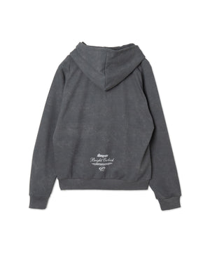 メタルワンポイントZIPパーカー