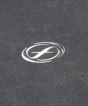 メタルワンポイントZIPパーカー