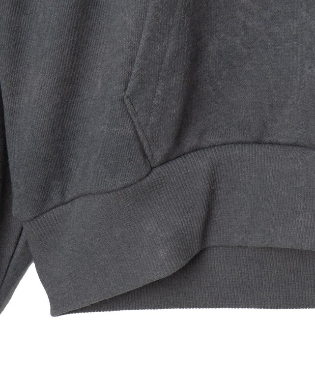 メタルワンポイントZIPパーカー