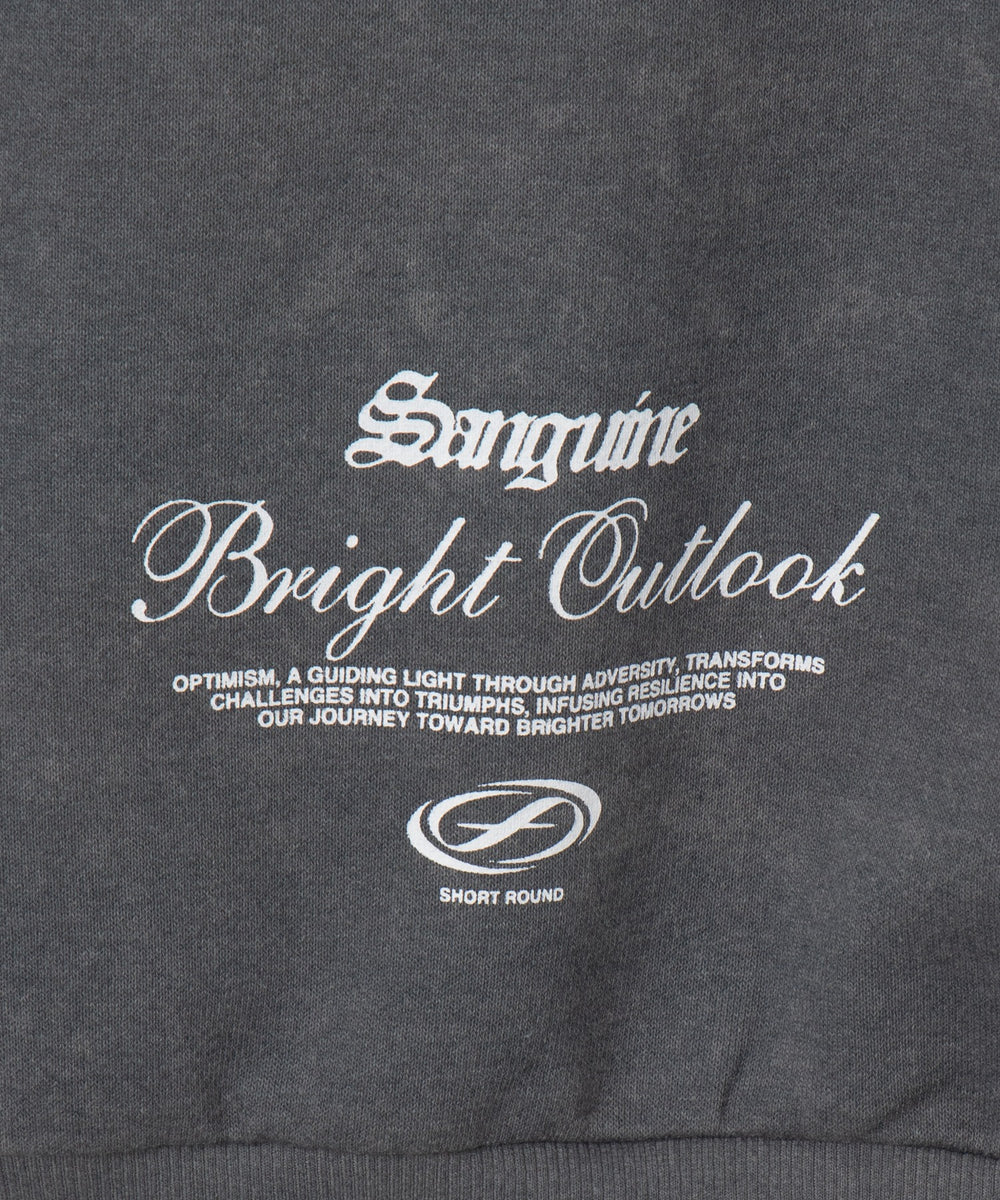 メタルワンポイントZIPパーカー