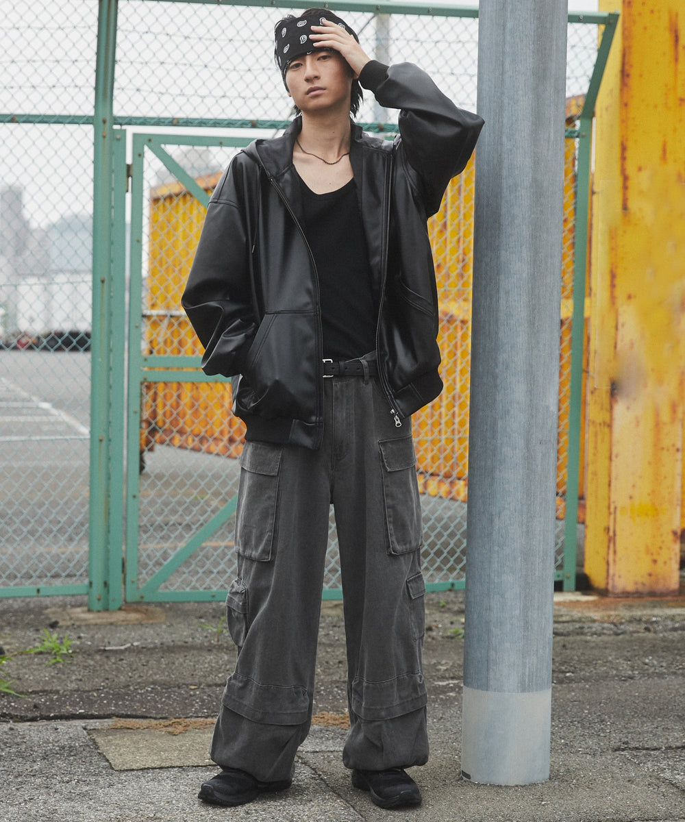 ブラック モデル：180cm L着用