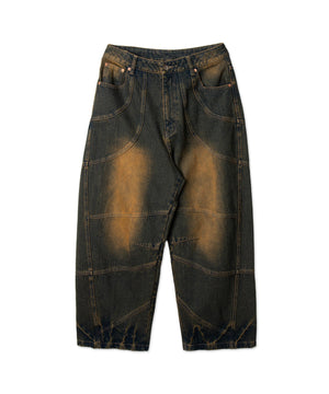 デニム中濃加工