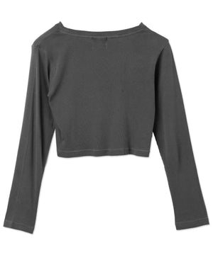 ショートロゴリブT（LS）